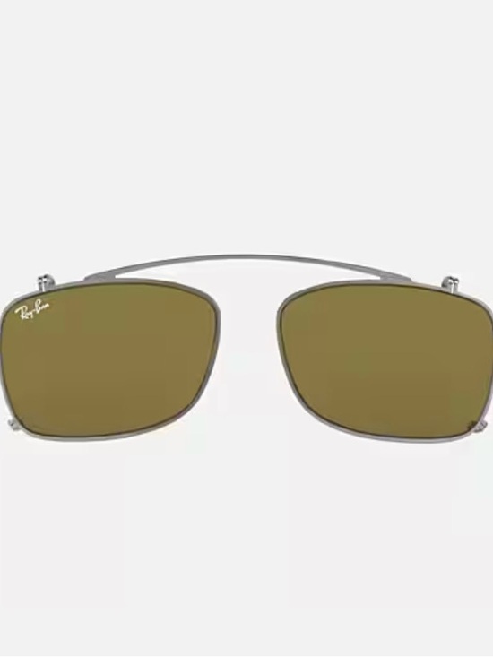 Ray-Ban Other - Ray-Ban Gunmetal Clip-on with Brown Lenses for RB5228